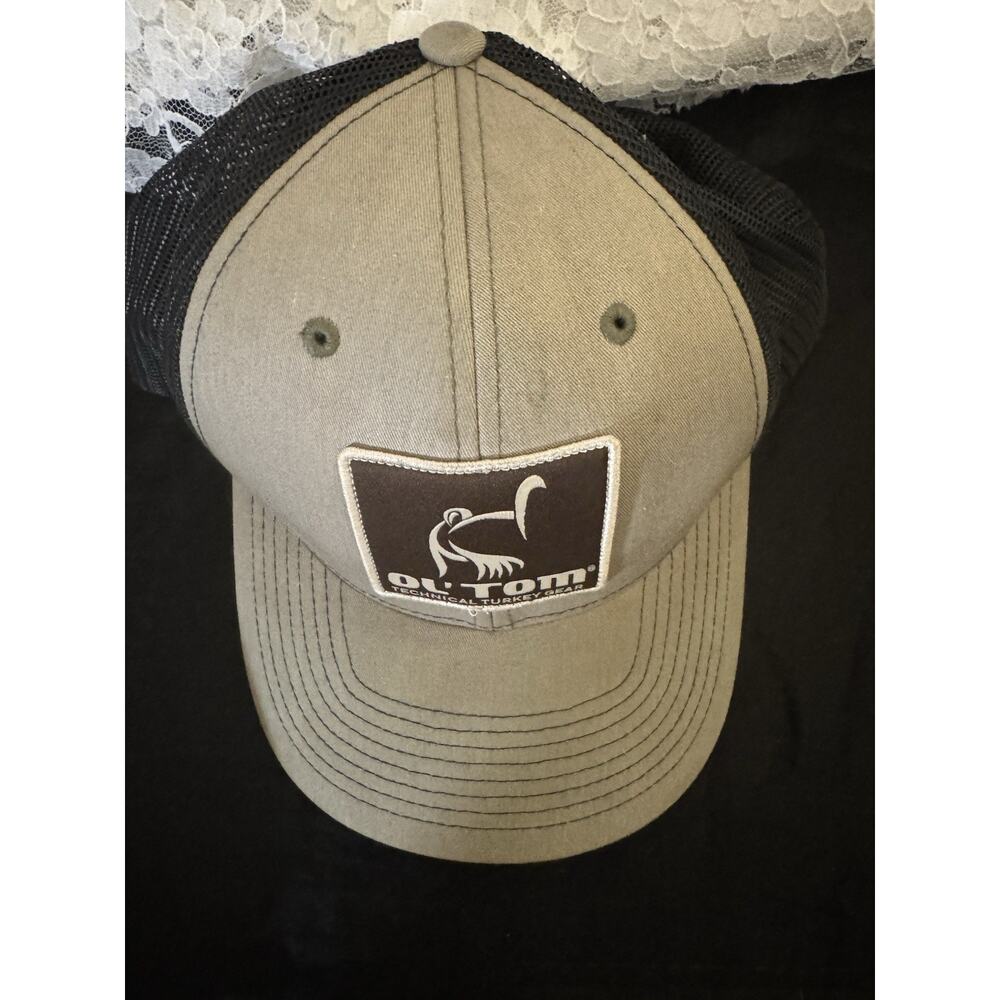 Richardson Hat Ol' Tom Technical Turkey Mesh Back Patch Olive/Black - Picture 3 of 8
